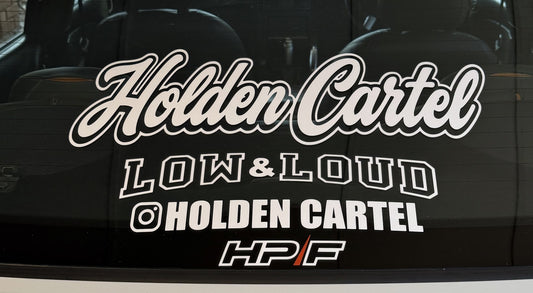 Low And Loud Sticker (curved)